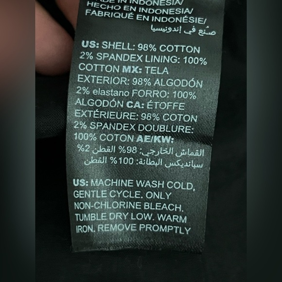 White House Black Market COTTON SATEEN POLKA DOT FIT-AND FLARE DRESS Sz 4 - Picture 7 of 13